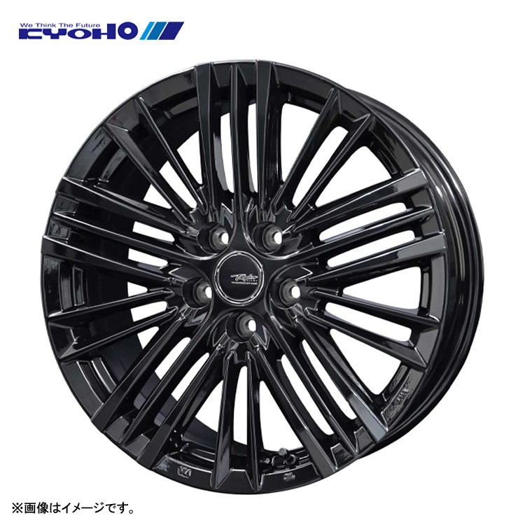 17インチ 5H120 6.5J 6.5J+40 5穴 テイラー TL-1 ホイール (1本/2本/4本) PCブラック KYOHO TAYLOR TL-1 送料無料 共豊