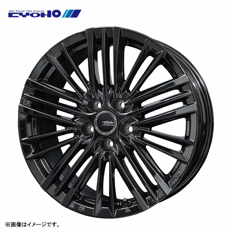 19インチ 5H120 7J 7J+38 5穴 テイラー TL-1 ホイール (1本/2本/4本) PCブラック KYOHO TAYLOR TL-1 送料無料 共豊