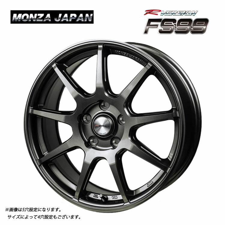 楽天市場】送料無料 モンツァジャパン ジェイピースタイル R52 7J-17 +