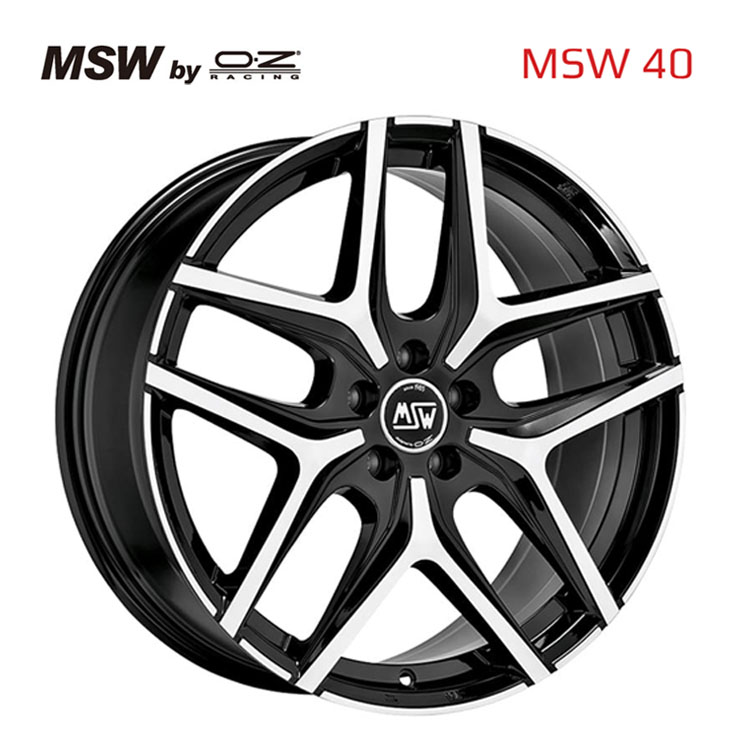 卸直営店（お得な特別割引価格） 送料無料 MSW MSW49 8.5J-20 +45 5H