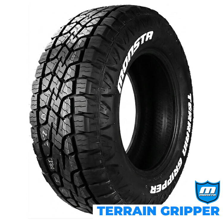 【お買い物マラソン 7/19(日)20:00~】225/55R19 99V (1本/2本/4本)送料無料 モンスタタイヤ サマータイヤ MONSTA TYRES TERRAIN GRIPPER テレーングリッパー (19インチ)|カーパーツ倉庫