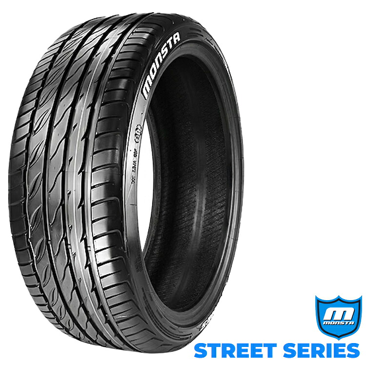 215/45R17 91V (1本/2本/4本)送料無料 モンスタタイヤ サマータイヤ MONSTA TYRES STREET SERIES ストリートシリーズ (17インチ)｜カーパーツ倉庫