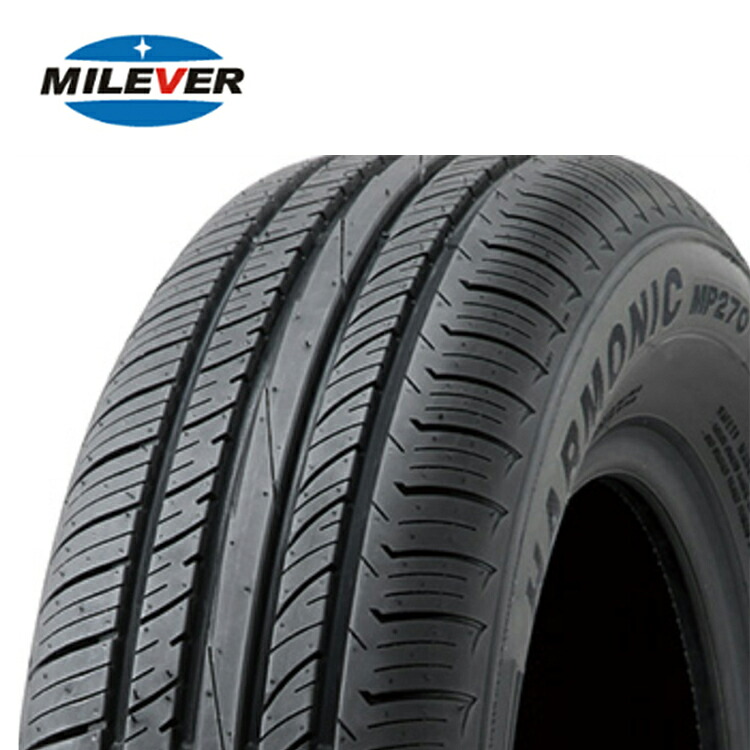 155/65R14 75H (1本/2本/4本)送料無料 ミレバー サマータイヤ MILEVER TIRE ハーモニックMP270 (14インチ)