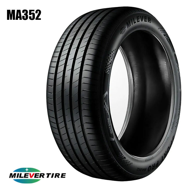 215/45R17 91W XL (1本/2本/4本)送料無料 ミレバー サマータイヤ MILEVER TIRE スポーツプロ MA352 (17インチ)