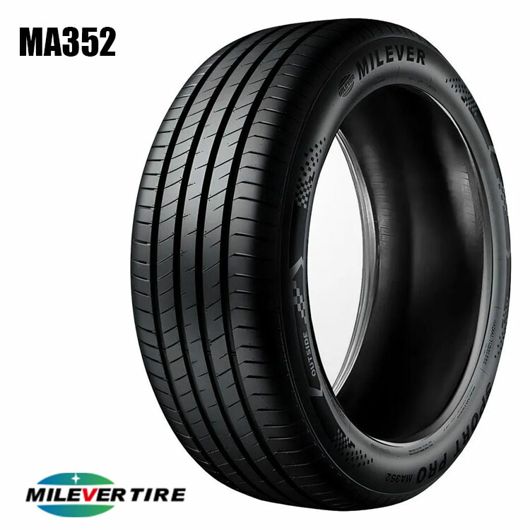 245/45R19 102W XL (1本/2本/4本)送料無料 ミレバー サマータイヤ MILEVER TIRE スポーツプロ MA352 (19インチ)