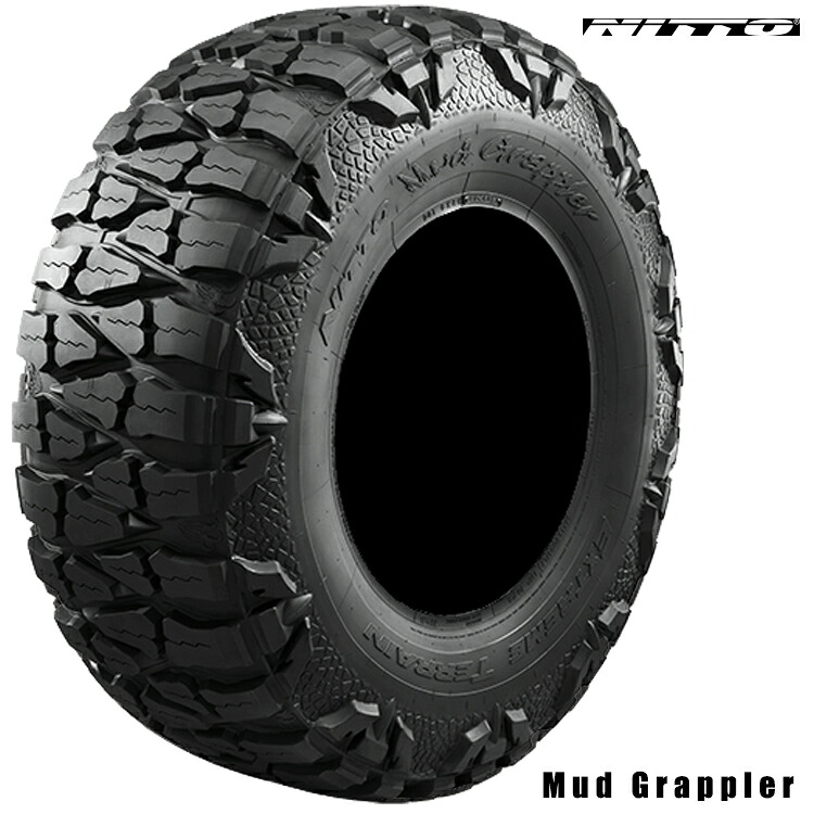 35x12.5R20 LT121Q (1本/2本/4本)送料無料 ニットー サマータイヤ NITTO Mud GRAPPLER マッド グラップラー (20インチ)