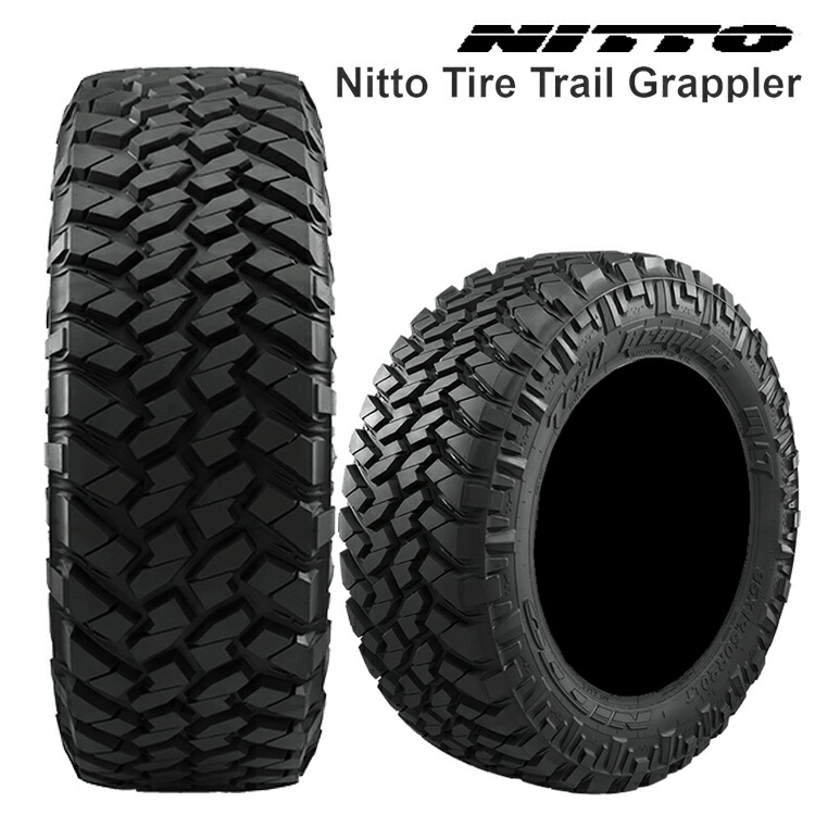 37x13.5R24 LT124Q (1本/2本/4本)送料無料 ニットー サマータイヤ NITTO Trail Grappler M/T トレイルグラップラーM/T (24インチ)｜カーパーツ倉庫