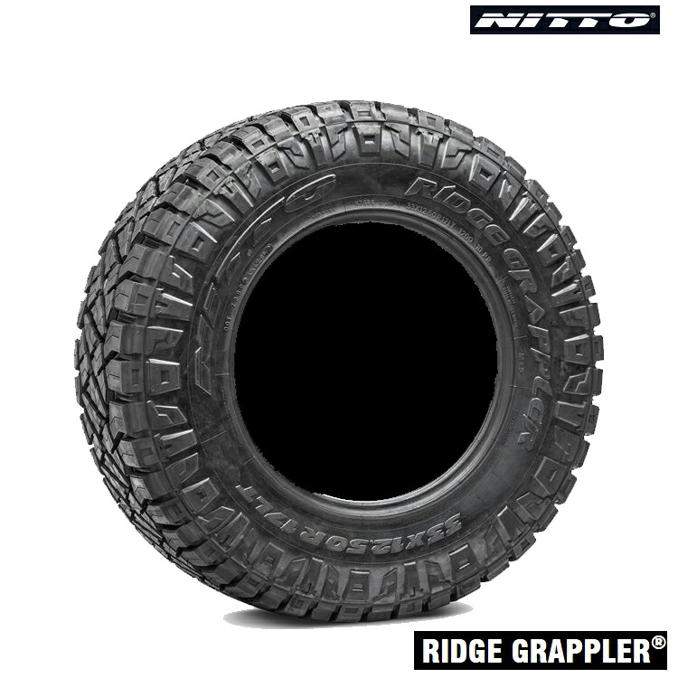37x13.5R20 LT127Q (1本/2本/4本)送料無料 ニットー サマータイヤ NITTO RIDGE GRAPPLER リッジグラップラー (20インチ)