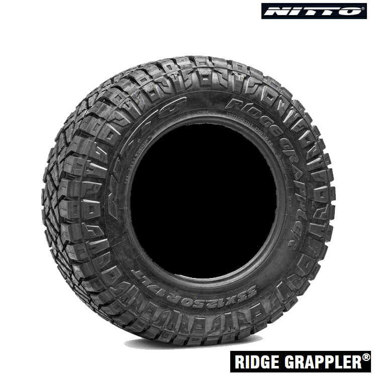 35x12.5R17 LT119P (1本/2本/4本)送料無料 ニットー サマータイヤ NITTO RIDGE GRAPPLER リッジグラップラー (17インチ)