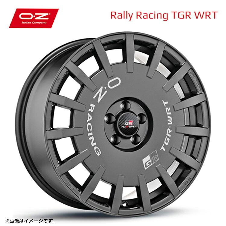 18インチ 5H114.3 7.5J 7.5J+45 5穴 ラリーレーシング TGR WRT ホイール (1本/2本/4本) マットダークグラファイト OZ Rally Racing TGR WRT 送料無料 OZ|カーパーツ倉庫