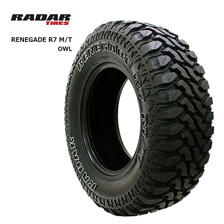 35/12.5R17 125Q (1本/2本/4本)送料無料 レーダー サマータイヤ RADAR RENEGADE R7 M/T.OWL レネゲイド R7 M/T.OWL (17インチ)