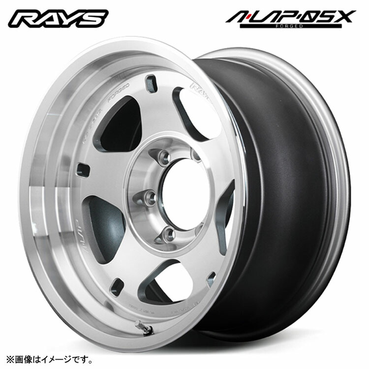 【お買い物マラソン 7/19(日)20:00~】17インチ 6H139.7 8.5J 8.5J+10 6穴 エーラップ05X ホイール (1本/2本/4本) ダイヤモンドシルバー/フルDC RAYS A-LAP-05X 送料無料 レイズ|カーパーツ倉庫