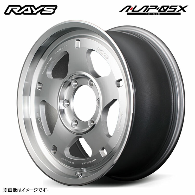 【お買い物マラソン 7/19(日)20:00～】18インチ 6H139.7 9J 9J+0 6穴 エーラップ05X ホイール (1本/2本/4本) ダイヤモンドシルバー/フルDC RAYS A-LAP-05X 送料無料 レイズ｜カーパーツ倉庫