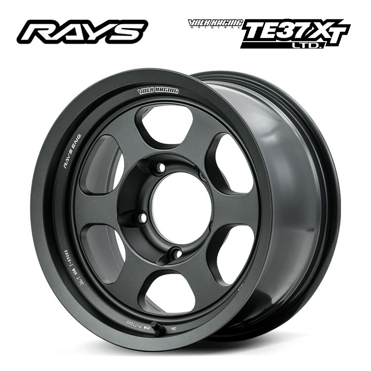 16インチ 5H150 8J 8J+0 5穴 ボルクレーシング TE37XT LTD ホイール (1本/2本/4本) マットガンブラック（MT） RAYS VOLK RACING TE37XT LTD 送料無料 レイズ