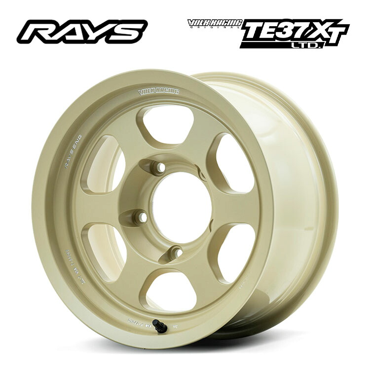 16インチ 5H150 8J 8J+0 5穴 ボルクレーシング TE37XT LTD ホイール (1本/2本/4本) デザートイエロー(M I) RAYS VOLK RACING TE37XT LTD 送料無料 レイズ 132,000円