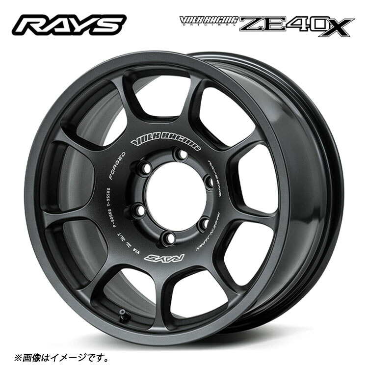 17インチ 6H139.7 8J 8J+20 6穴 ボルクレーシング ZE40X ホイール (1本/2本/4本) ブラストブラック2（BT） RAYS VOLK RACING ZE40X 送料無料 レイズ｜カーパーツ倉庫