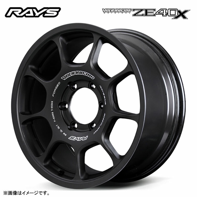 18インチ 6H139.7 8.5J 8.5J+46 6穴 ボルクレーシング ZE40X ホイール (1本/2本/4本) ブラストブラック2（BT) RAYS VOLK RACING ZE40X 送料無料 レイズ
