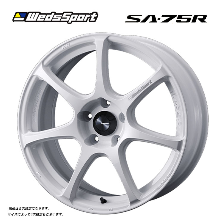 木造 WEDS WedsSport ウェッズスポーツ SA-75R 8.5J-18 +35/+50 5H114