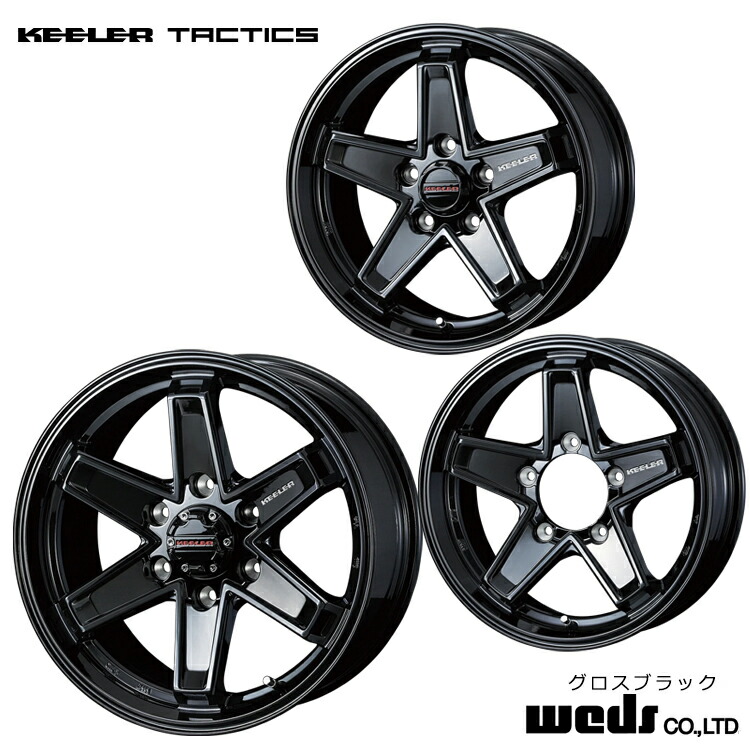 キーラー タクティクス WEDS ADVENTURE KEELER TACTICS 1670+38 5-114.3 GB RAV4（50