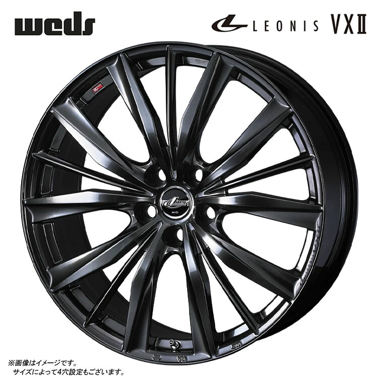 18インチ 5H114.3 7J 7J+39 5穴 レオニス VX2 ホイール (1本/2本/4本) クラシカルガンメタ weds LEONIS VXII 送料無料 ウェッズ|カーパーツ倉庫