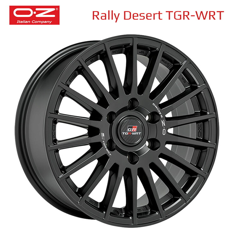 18インチ 6H139.7 8J 8J+50 6穴 ラリーデザート TGR-WRT ホイール (1本/2本/4本) MB/マットブラック OZ Racing Rally Desert TGR-WRT 送料無料 オーゼット レーシング