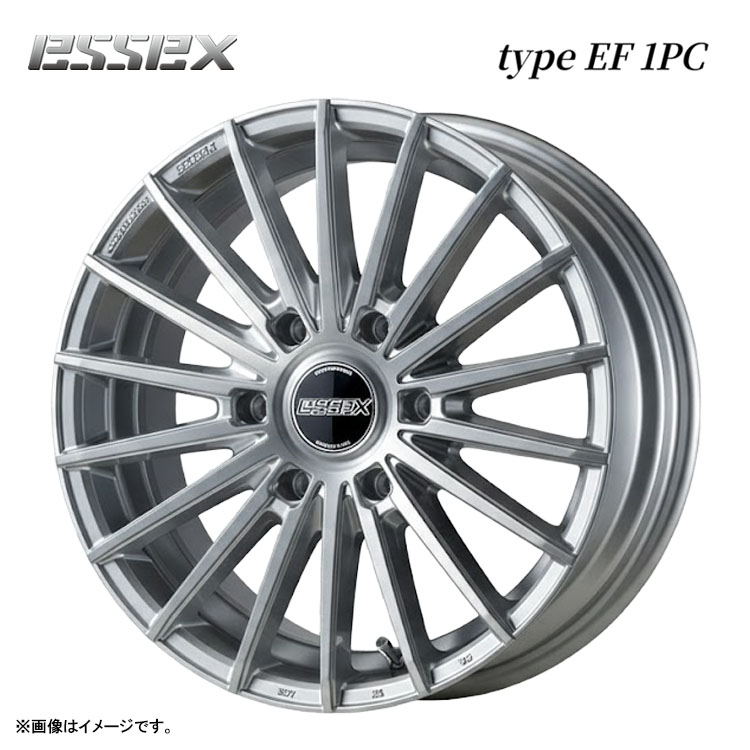 17インチ 6H139.7 6.5J 6.5J+38 6穴 タイプ EF 1PC ホイール (1本/2本/4本) 2Dブラッシュド ESSEX type EF 1PC 送料無料 ワーク