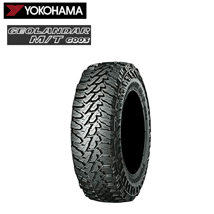 195R16 104/102Q (1本/2本/4本)送料無料 ヨコハマタイヤ サマータイヤ YOKOHAMA GEOLANDAR M/T G003 ジオランダー M/T G003 (16インチ)
