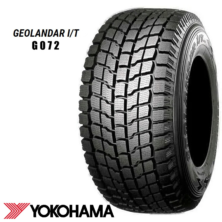 215/80R15 109/107LLT (1本/2本/4本)送料無料 ヨコハマ スタッドレスタイヤ YOKOHAMA GEOLANDAR I/T G072 ジオランダー・アイティー G072 (15インチ)|カーパーツ倉庫