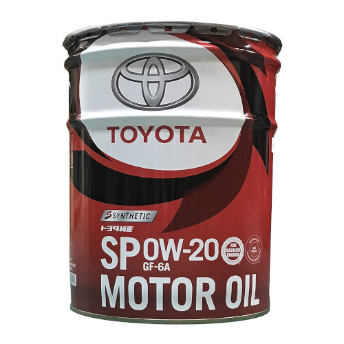 TOYOTA TOYOTA 純正エンジンオイル SP 0W-20 20L 品番：08880-13203｜CARPARTS Web Store