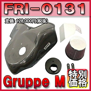 [メーカー取り寄せ]Gruppe M（グループM）RAM AIR SYSTEM / ラムエアシステム 品番：FRI-0131 ※北海道・沖縄・離島については送料別料金となる場合があります｜CARPARTS Web Store