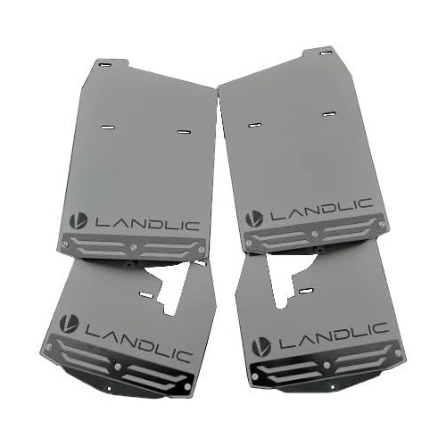 LANDLIC（ランドリック） マッドフラップ 一台分セット デリカD:5前期型 CV1W/CV5W/CV2W/CV4W