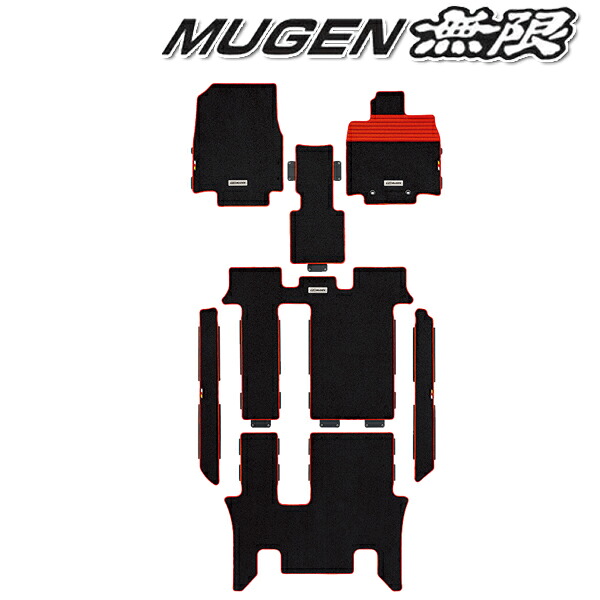 [メーカー取り寄せ]MUGEN（無限）Sports Mat / スポーツマット 品番：08P15-XNB-K1S0-RD｜CARPARTS Web Store