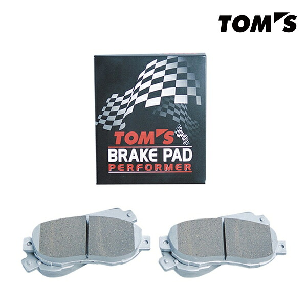 [メーカー取り寄せ]TOMS（トムス）トムスブレーキパッド・パフォーマ　フロント 品番：0449P-F0631｜CARPARTS Web Store 13,464円