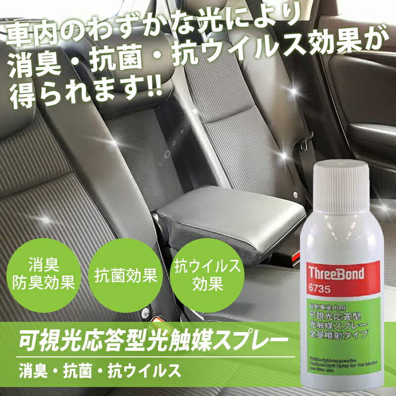 安心の日本製 スリーボンド Threebond 可視光応答型光触媒スプレー 全量噴射タイプ 品番 Tb6735 ぽっきりsale対象 Farmerscentre Com Ng
