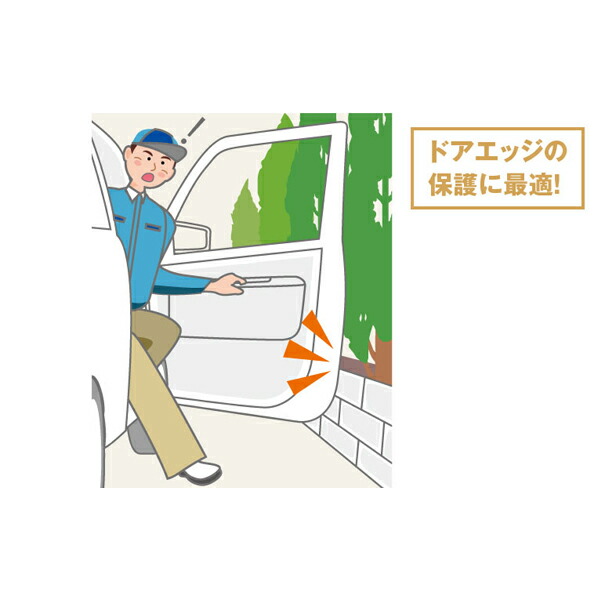 ダイハツ純正用品ハイゼットトラック用スタイリッシュドアエッジモールカラー:ファインミントメタリック(G59)08400-K5043-Q3