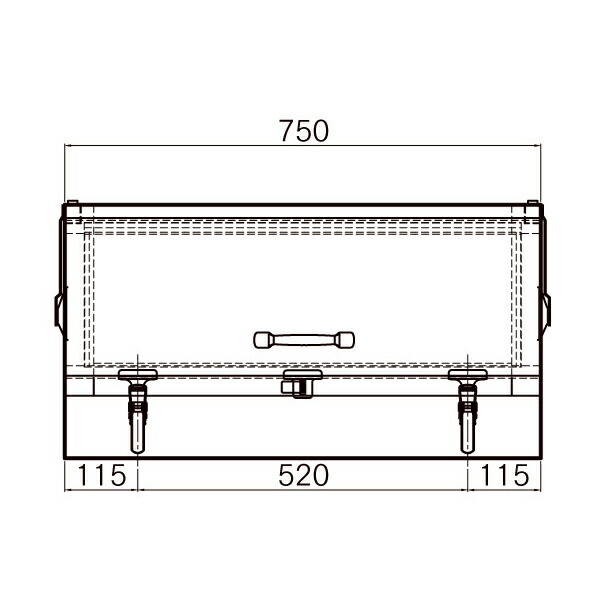 楽天市場】JB 工具箱 ステンレス 中間鋼種 Aタイプ HKK-900A : CARPARTS TRIADIC