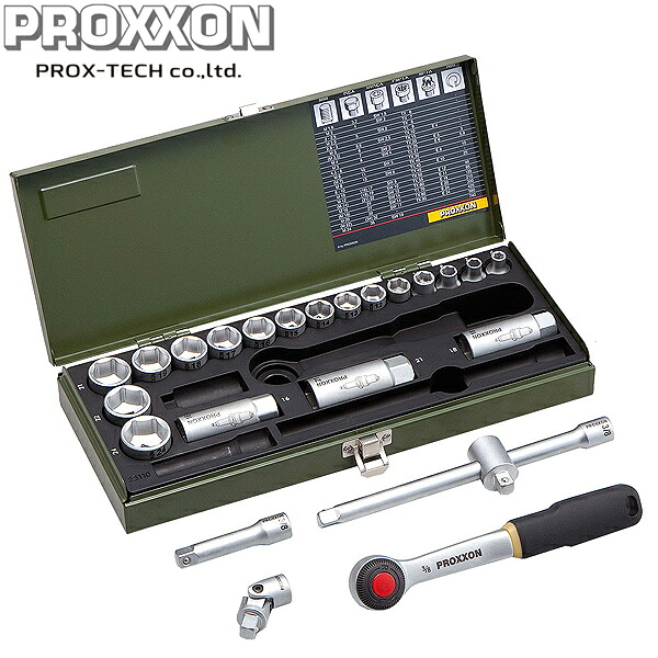 PROX-TECH プロクステック ソケット鍵仕かける 3/8 24点仕かける No.82110 貨物輸送無料