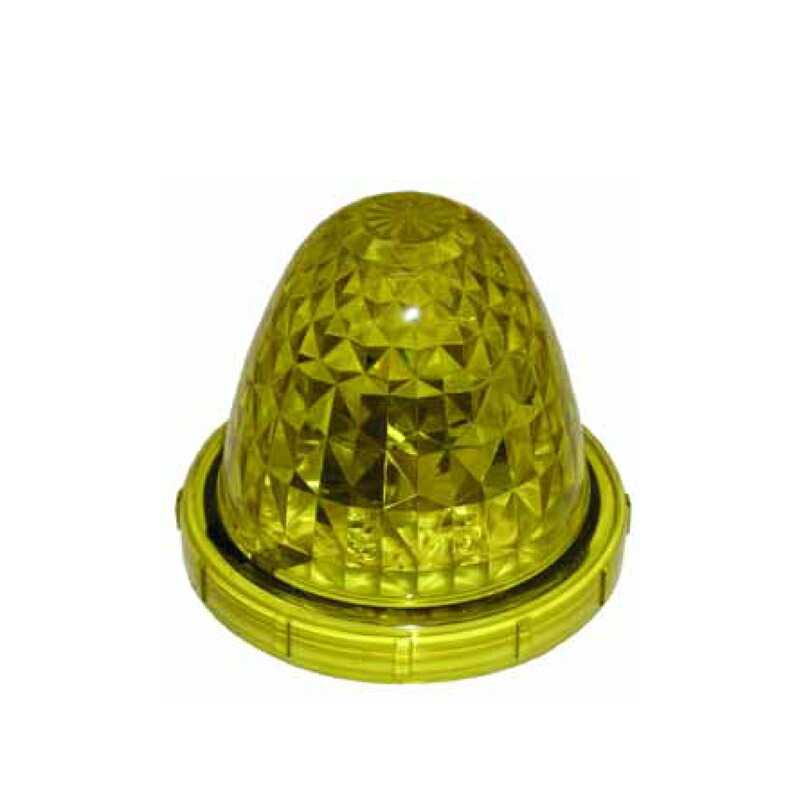 楽天市場】LED マーカー ランプ アルファー改良型 イエロー DC 24V