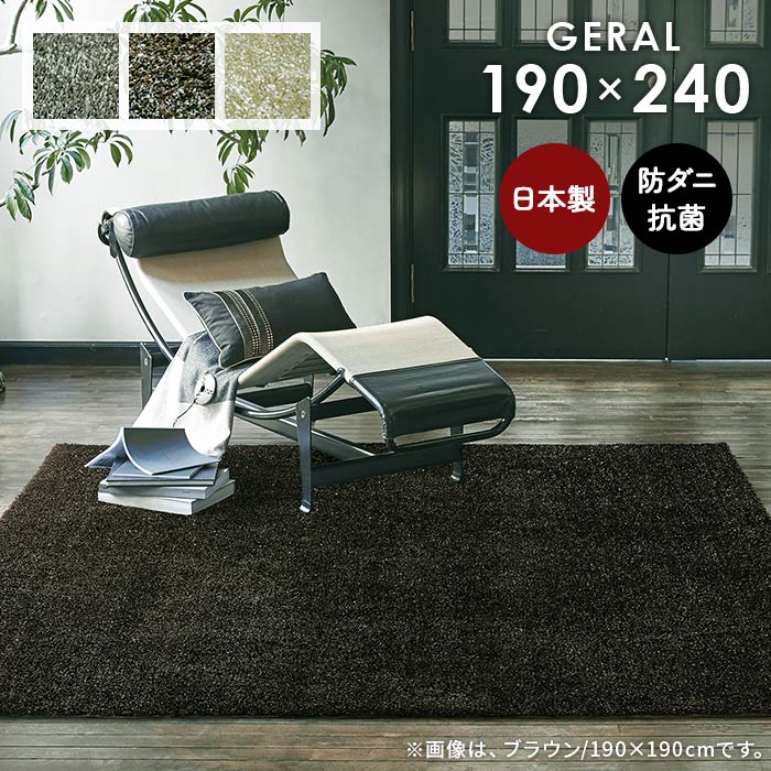 引っ敷き ジェラル 2287 190×240 珊 日本製 プレーベル 防壁蝨目 抗菌 床暖房装置 熱っぽい引っ敷き 相応う 今めかしい 引っ敷き 貨物輸送無料 p10