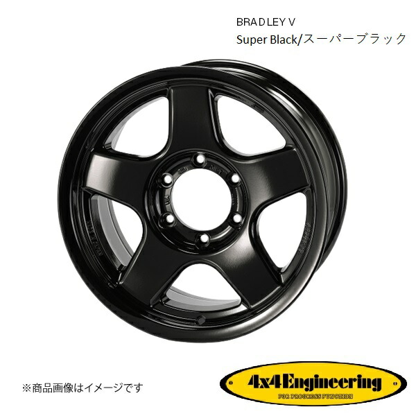 ブラッドレーV 18インチ 5穴 5H 150 8.5J +50 4WD 用 ホイール 1本 スーパーブラック BRADLEY V｜CAR PLUS