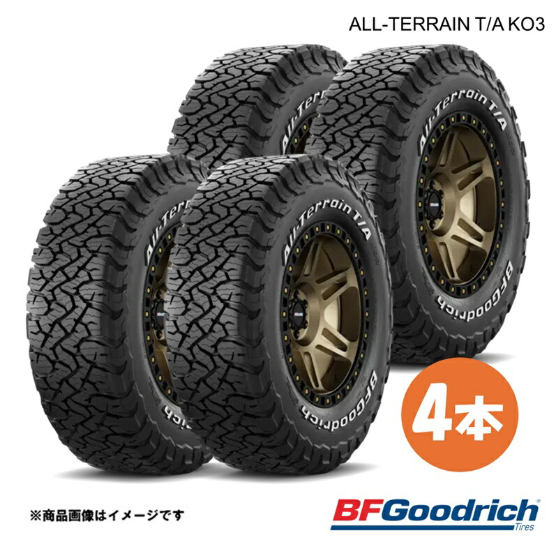 BFGoodrich グッドリッチ ALL-TERRAIN T/A KO3 RWL タイヤ 4本 285/60R18 118/115S オールテレーンT/A KO3 レイズドホワイトレター