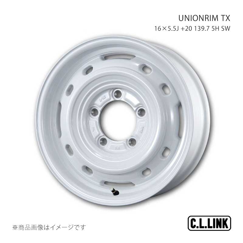 C.L.LINK シーエルリンク UNIONRIM TX 16×5.5J +20 139.7 5H SW ftx16552013975sw