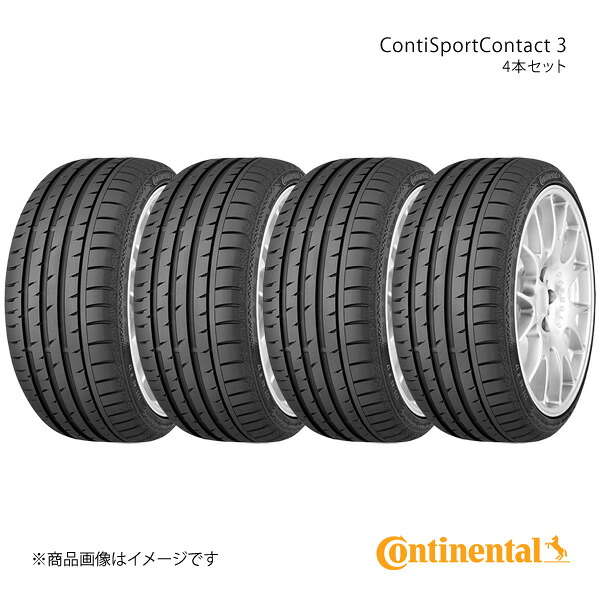 Continental コンチネンタル ContiSportContact 3 タイヤ 4本セット 195/40R17 81V XL 品番:0356434&times;4｜CAR PLUS