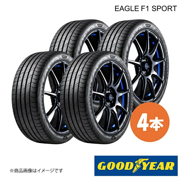 GOODYEAR グッドイヤー EAGLE F1 SPORT 195/50R16　84V 夏タイヤ サマータイヤ 4本 195 50 16 05627566×4