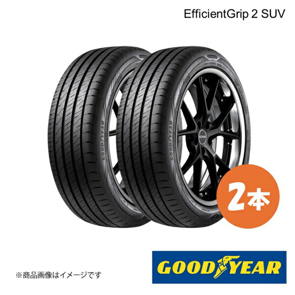 GOODYEAR グッドイヤー EfficientGrip 2 SUV 235/55R19 105V XL 夏タイヤ サマータイヤ 2本 235 55 19 05627716×2