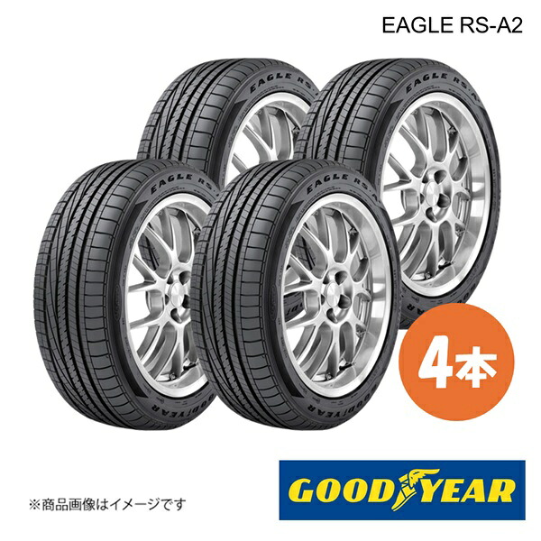 GOODYEAR グッドイヤー 新車装着タイヤ EAGLE RS-A2 CHRYSLER 300SRT 245/45R20 99Y 前後共通 4本 5624766×4