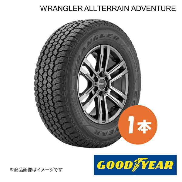 GOODYEAR グッドイヤー 新車装着タイヤ WRANGLER ALLTERRAIN ADVENTURE JEEP ラングラー 245/75R17 112T 前後共通 1本 5522043｜CAR PLUS