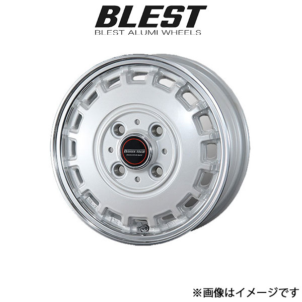 ブレスト バーンズテック KTストリーム アルミホイール 1本 フレアワゴン MM32S(14×4.5J 4-100 INSET45 パールホワイト)BLEST|CAR PLUS
