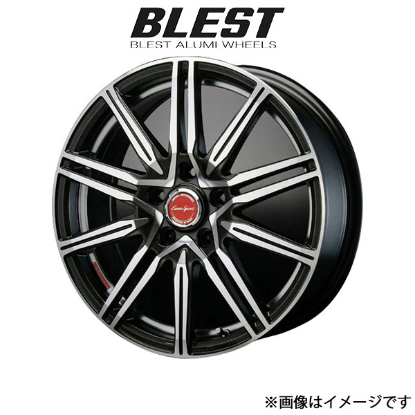 ブレスト ユーロスポーツレグルス A1 アルミホイール 4本 ウィッシュ 10系(16×6J 5-100 INSET45 メタルブラックポリッシュ)BLEST|CAR PLUS