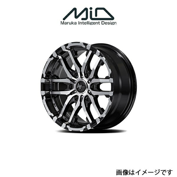 【楽天市場】MID ナイトロパワー M26クロスファング アルミホイール 4本(17×6.5J 6139.7 INSET48)NV350